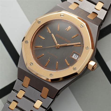 audemars piguet 14790 indici lunghi|Audemars Piguet Royal Oak 36mm 14790 Rose Gold Full Set .